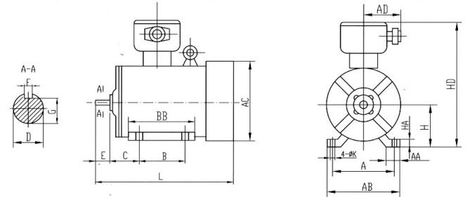 防爆電機設計圖